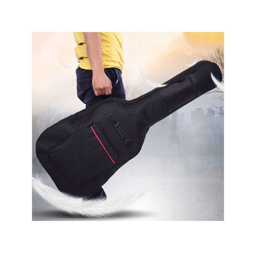 Gitarrentasche Polyester 107x42x13cm schwarz megamix.sk