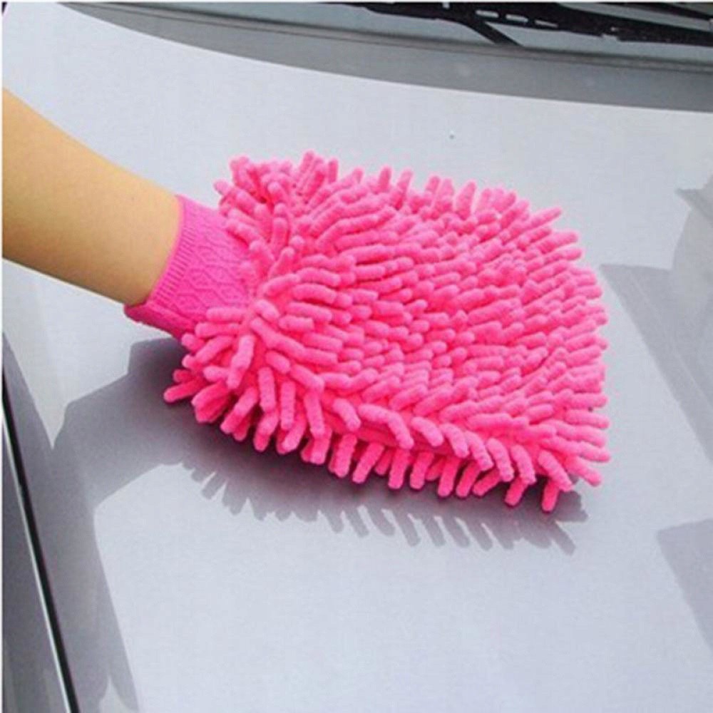 Mikrofaserhandschuh zum Abwischen des Autos Polyester megamix.sk