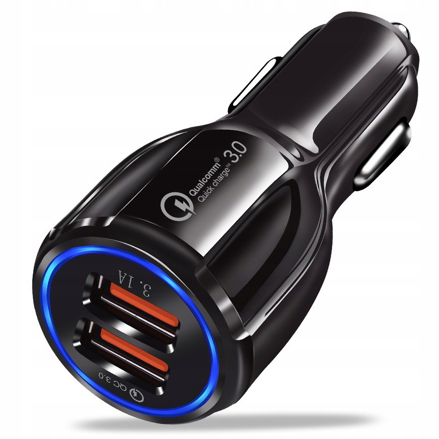 Schnellladegerät 3.1A für das Auto QUALCOMM QC 3.0 megamix.sk