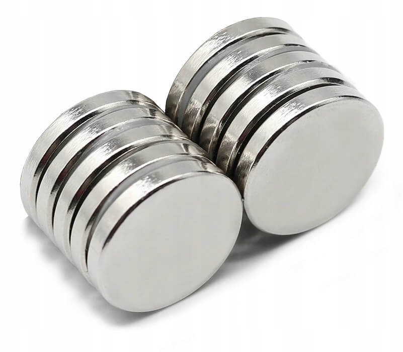 starker Neodym-Magnet zylindrisch 10x1mm 10 Stück megamix.sk