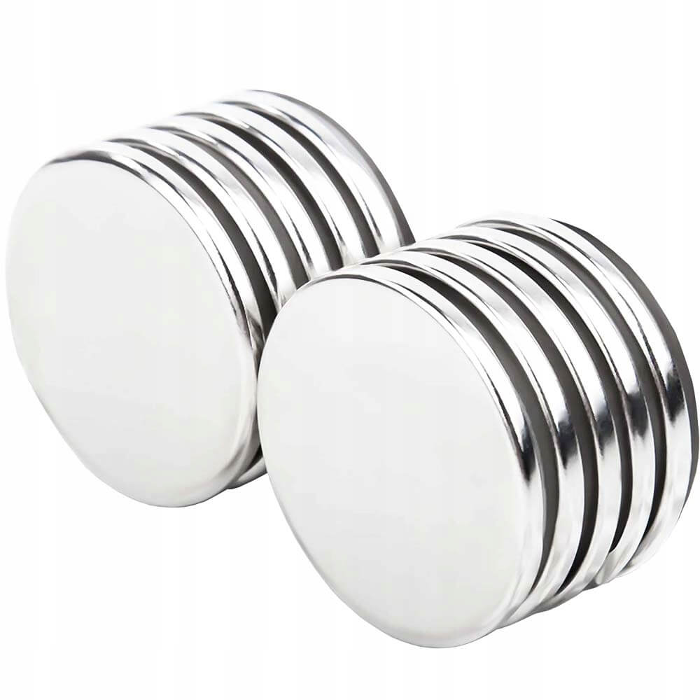 starker Neodym-Magnet zylindrisch 10x1mm 10 Stück megamix.sk