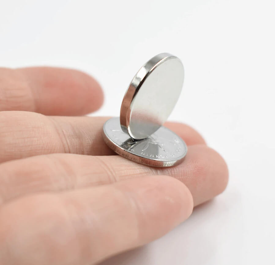 starker Neodym-Magnet zylindrisch 10x1mm 10 Stück megamix.sk