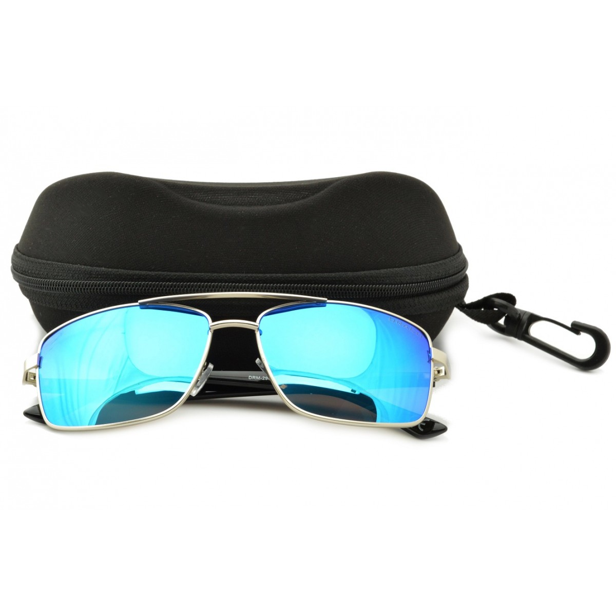 Polarisierte Herrensonnenbrille blau TOM omegamix.at