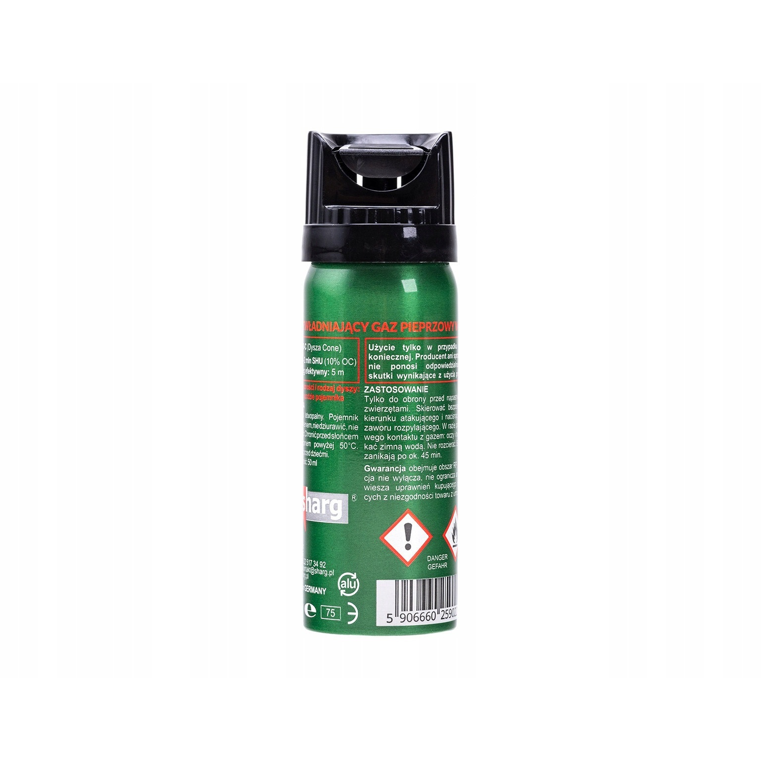 Tränengas mit Gel-Pfefferspray 50ml Nato Defense 41050-C 2mil Scoville megamix.sk