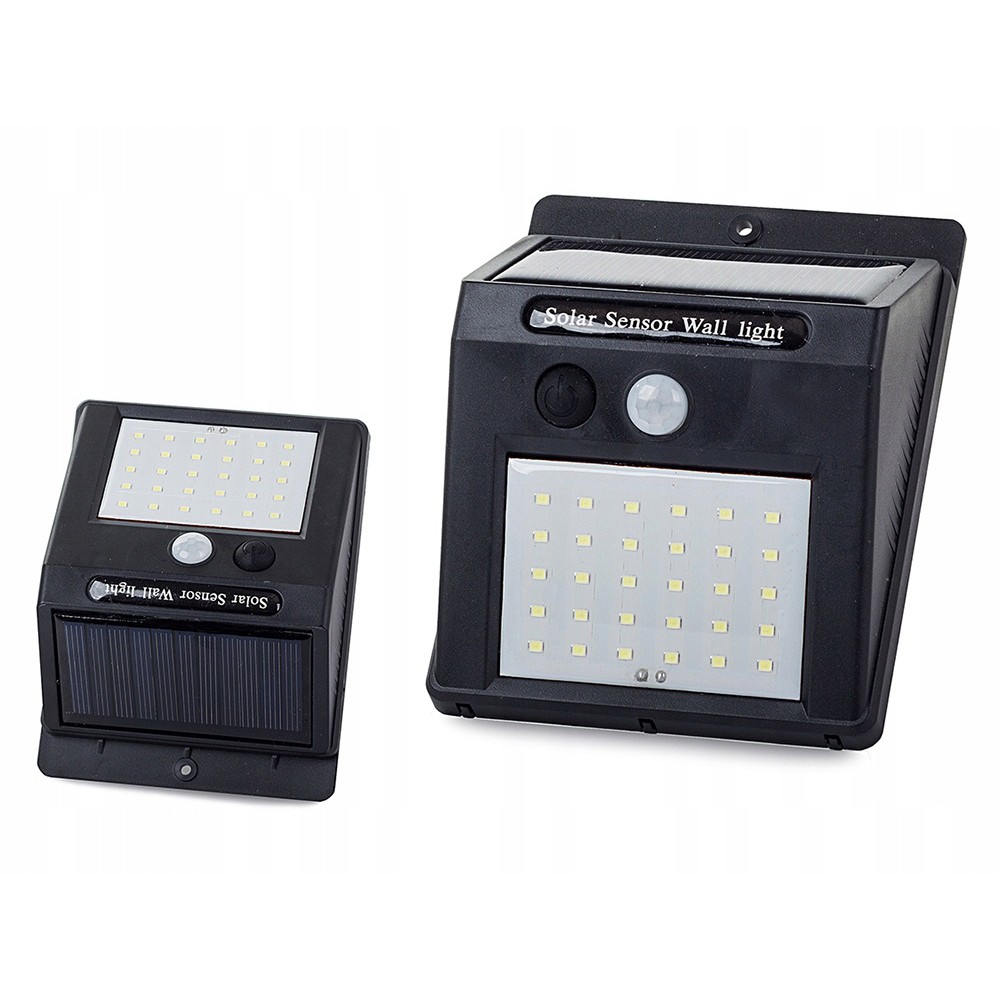 Solarlampe 30 SMD LED mit Bewegungssensor 12x9x5cm megamix.sk