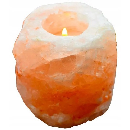 Salz-Teelichthalter aus natürlichem Himalaya-Salz Ionisator megamix.sk