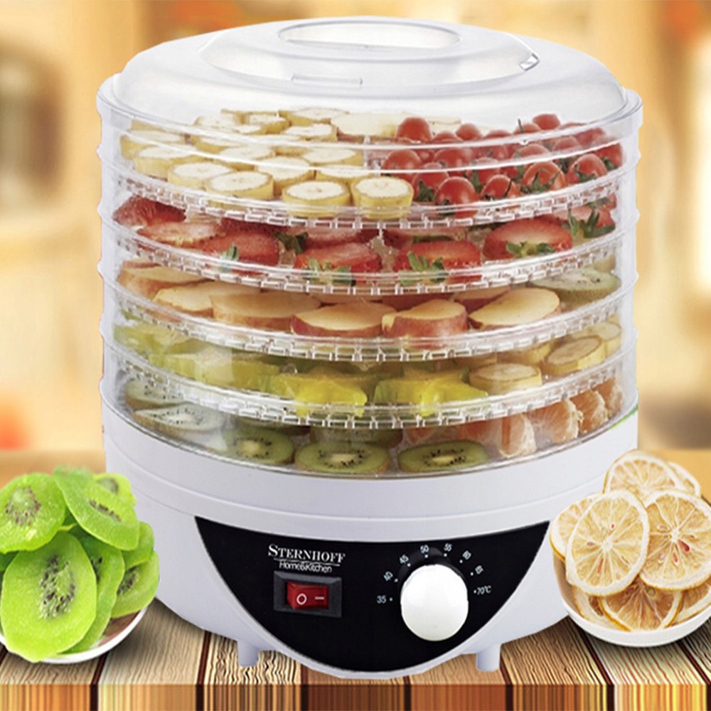 Pilz-, Gemüse- und Obsttrockner XL Leistung 250W Megamix