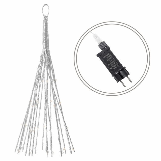 Lichterkette 100 Stück LED Stern mehrfarbig 8 Funktionen megamix.sk