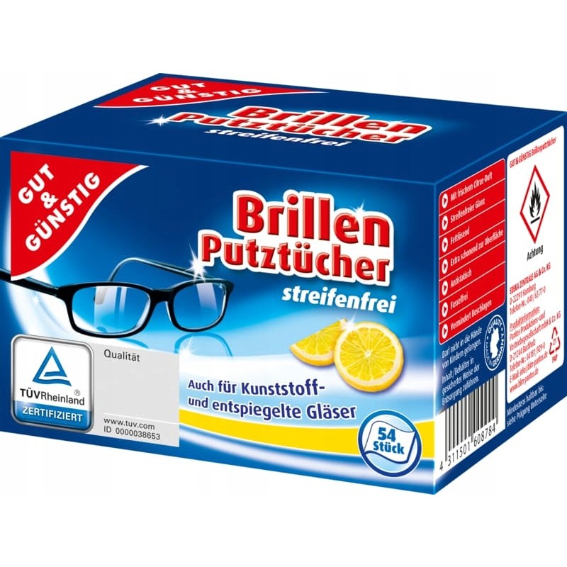 Brillenputztücher 54 Stück